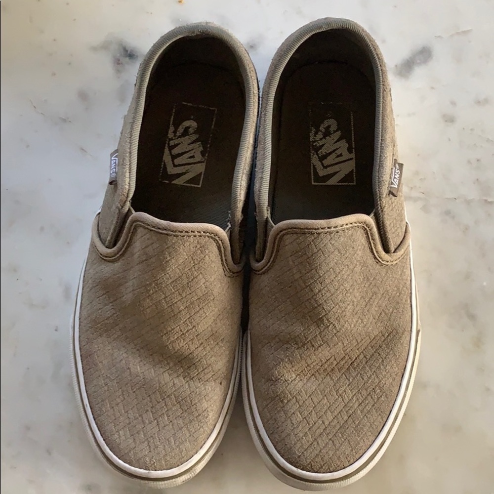 Vans slip ons